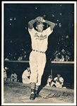 1949 Cleveland Indians 6-1/2” x 9” Team Issue- Satchell Paige
