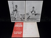 1949 Cleveland Indians 6-1/2” x 9” Team Issue- 26 Diff- in Original Mailing Envelope