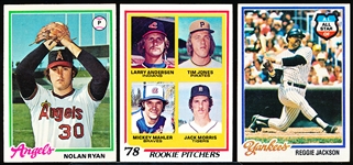 1978 Topps Bb- 6 Cards