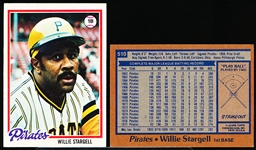 1978 Topps Bb- #510 Willie Stargell- 18 Cards