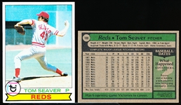 1979 Topps Bb- #100 Tom Seaver, Reds- 30 Cards