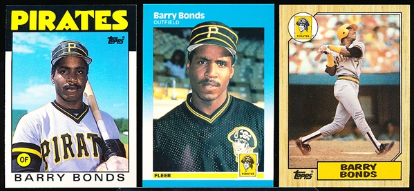 Barry Bonds- 5 Cards
