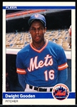 1984 Fleer Update Bb- #43 Dwight Gooden RC