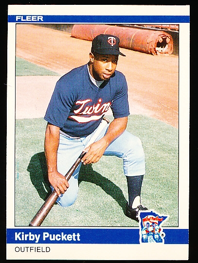1984 Fleer Update Bb- #93 Kirby Puckett RC