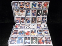 1984 Fleer Update Baseball- Near Set- 128 of 132