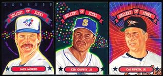 1992 Donruss Triple Play Bb- Gallery of Stars- 9 Asst