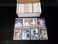 Baseball Star Card Lot- 350 Asst Stars- from late 1970’s thru 2000’s