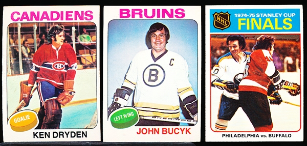 1975-76 Topps Hockey- 50 Diff- #1 thru #50