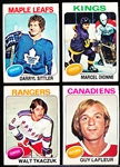 1975-76 Topps Hockey- 50 Diff- #102 thru #151
