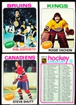1975-76 Topps Hockey- 50 Diff- #152 thru #201