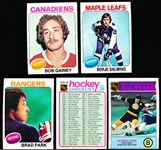 1975-76 Topps Hockey- 40 Diff- #252 thru #291