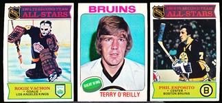 1975-76 Topps Hockey- 38 Diff- #292 thru #330- except missing #327