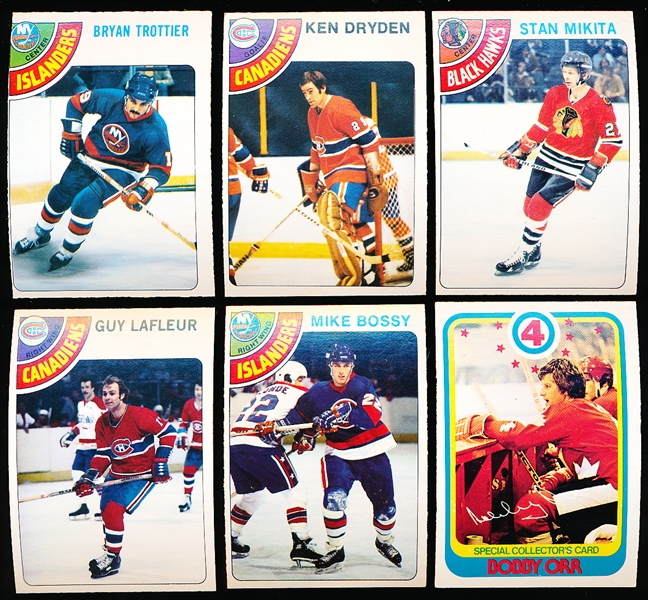 1978-79 O-Pee-Chee Hockey- Complete Set of 396