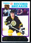 1980-81 Topps Hockey- #2 Bourque RB- unscratched