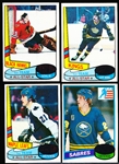 1980-81 Topps Hockey- 89 Diff- all unscratched- #83 thru #172- missing # 87, 140, 163. 