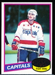 1980-81 Topps Hockey- #195 Mike Gartner RC- unscratched