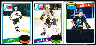 1980-81 Topps Hockey- 90 Diff- unscratched-# between #173 and #264- except missing #195,250