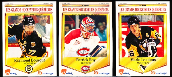 1992/93 Panini Durivage Hockey Set of 50
