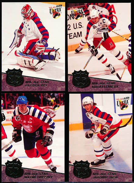 1992-93 Ultra Hockey- All Stars- Complete Set of 12