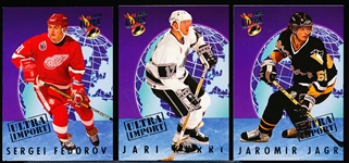 1992-93 Ultra Hockey- “Ultra Imports” Set of 25