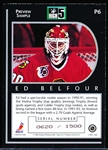 1992-93 High 5 Hockey Preview- #6 Ed Belfour (Autographed)- Serial #620/1500