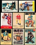 1992-93 Parkhurst Hockey- “Parkie Reprints”- #1 thru #8 with Checklist
