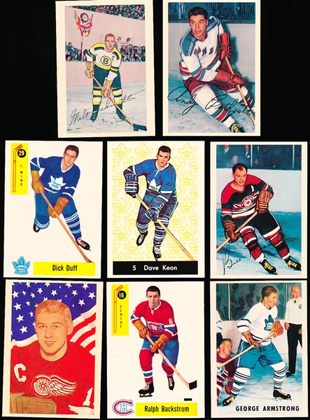1992-93 Parkhurst Hockey- “Parkie Reprints”- #16 thru #24 with Checklist