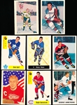 1992-93 Parkhurst Hockey- “Parkie Reprints”- #16 thru #24 with Checklist
