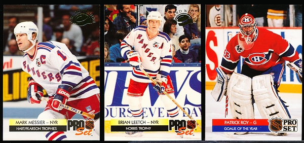 1992- 93 Pro Set Hockey- 3 Insert Sets