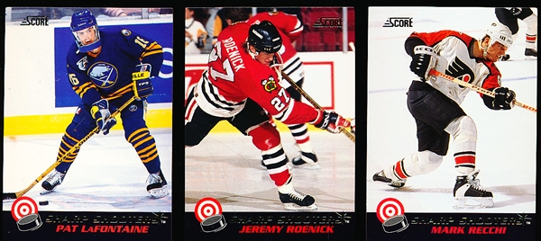 1992-93 Score Hockey- Sharp Shooters Set of 30