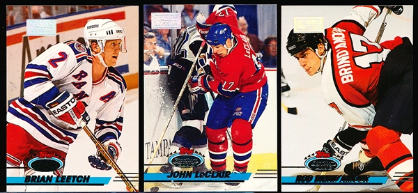 1993-94 Stadium Club Hockey- 1st Day Issues- 20 Diff