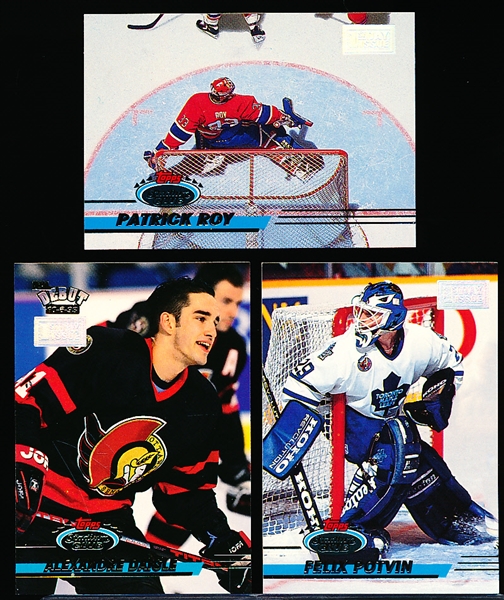 1993-94 Stadium Club Hockey- 1st Day Issue- 3 Diff