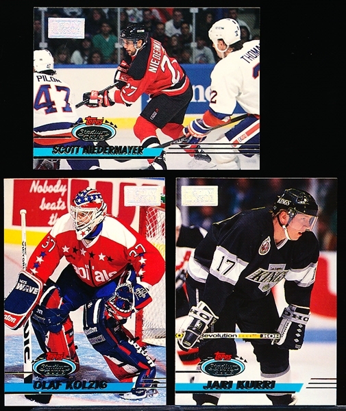 1993-94 Stadium Club Hockey- 1st Day Issues- 15 Diff