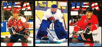 1993-94 Stadium Club Hockey- 1st Day Issues- 14 Diff