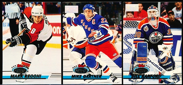 1993-94 Stadium Club Hockey- 1st Day Issues- 17 Diff
