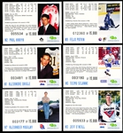 1993-94 Classic Hockey Draft (’93)- Crash Numbered Inserts of 15,000- 6 Diff