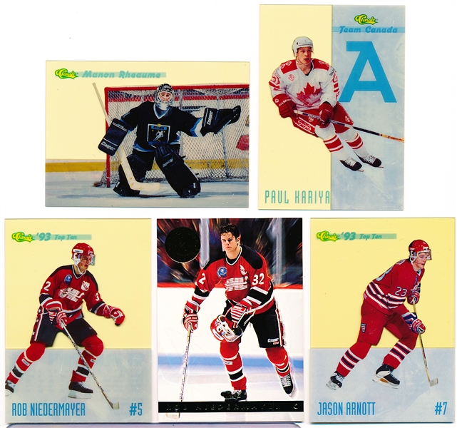 1993-94 Classic Hockey Draft (’93)- 22 Inserts