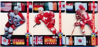 1994 Classic Hockey Draft- (’94)- Limited Print International Heroes- 19 of 22- missing #1-3
