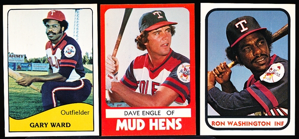 1979, 1980, & 1981 Toledo Mud Hen- Minor League Baseball Team Sets