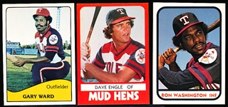 1979, 1980, & 1981 Toledo Mud Hen- Minor League Baseball Team Sets