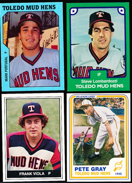 1982, 1984, & 1985 Toledo Mud Hen- Minor League Baseball Team Sets