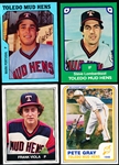 1982, 1984, & 1985 Toledo Mud Hen- Minor League Baseball Team Sets