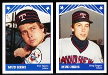 1983 TCMA Toledo Mud Hens Minor League Baseball Card Set of 29