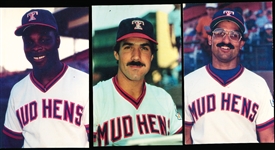1985 TCMA Toledo Mud Hens Postcards “Stars of the Future”- 5 Diff