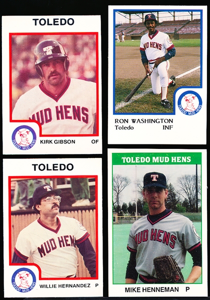 Toledo Mud Hens Minor League Baseball Team Sets- 3 Diff