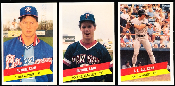 1987 TCMA International League All Star Minor League Bb Set of 45