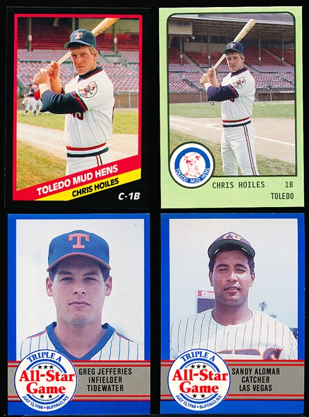 Toledo Mud Hens/ International League- Minor League BB Team Sets- 3 Sets