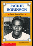 1993 Scholastic Collectors Books- Classic Sports Shots- Jackie Robinson