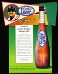 1997 Coors Brewing- Bar Room Table Topper- Reggie Jackson/ Ernie Banks/ Willie Mays