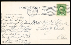 1912 Pre Linen- Early Toledo Baseball Postcard “Swayne Field, Toledo, Ohio